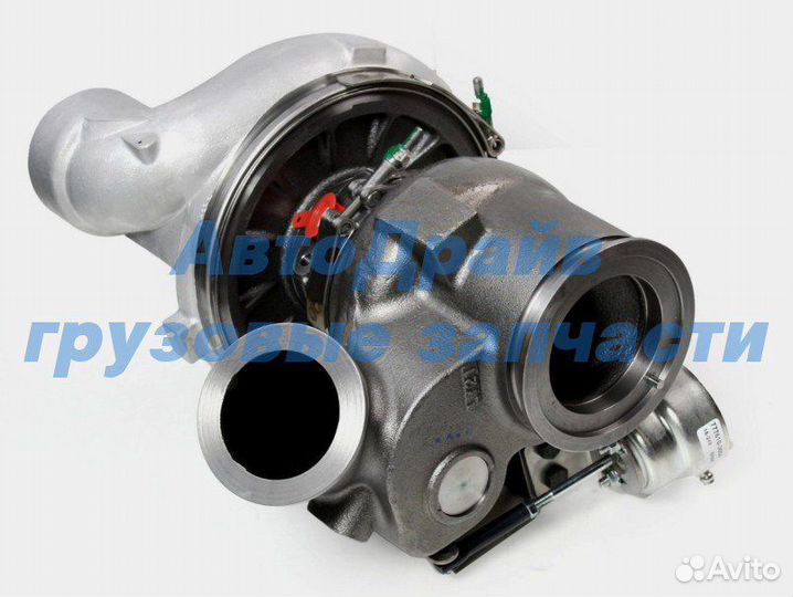 Турбина MAN D2066 с двумя турбинами