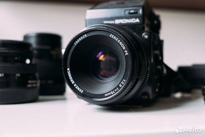 Bronica 645 etrsi — большой комплект