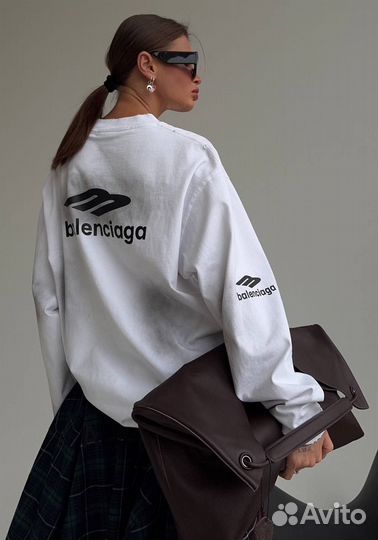 Логнслив Balenciaga оверсайз 3b (топ 2025)