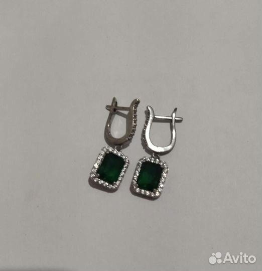 Серебряные серьги 925 пробы