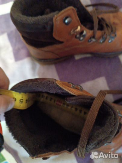 Сапоги мужские утепленные 24,5-25 см