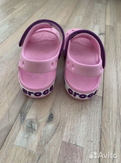 Crocs на девочку. Размер С11. Состояние хорошее