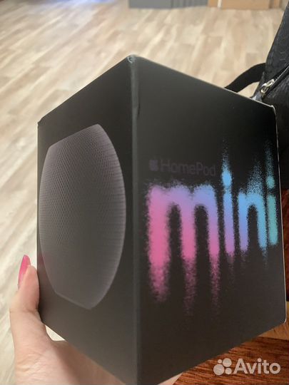 Коробка от Home pod mini