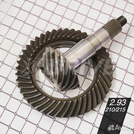 Главная пара 2,93 215 тип для bmw е34, e38, M5 e39