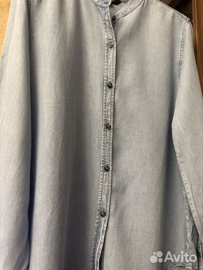 Рубашка джинсовая massimo dutti