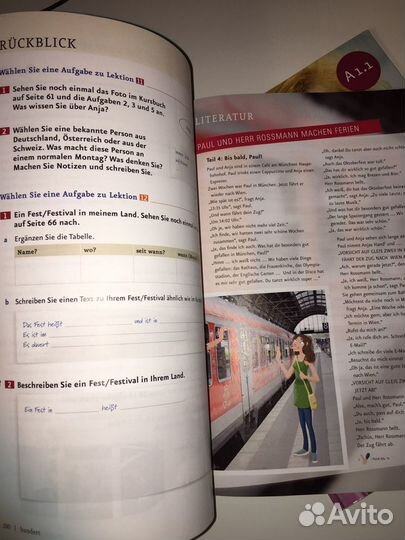 Учебник и рабочая тетрадь Menschen