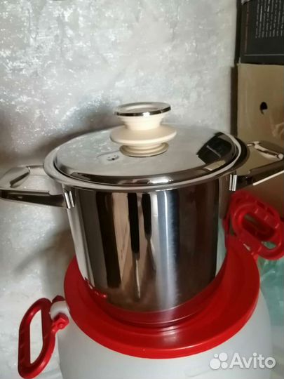 Zepter кастрюля новая 5 литров