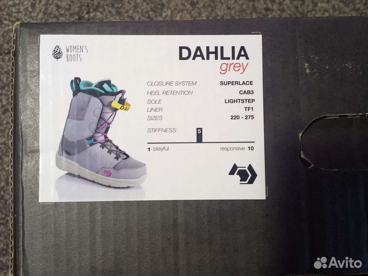 Ботинки для сноуборда женские новые