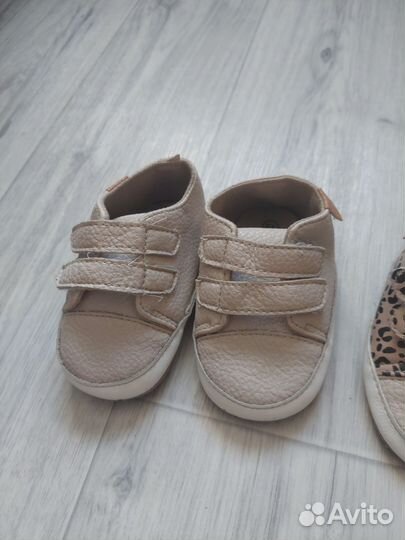 Первая обувь пакетом для девочки 20 размер