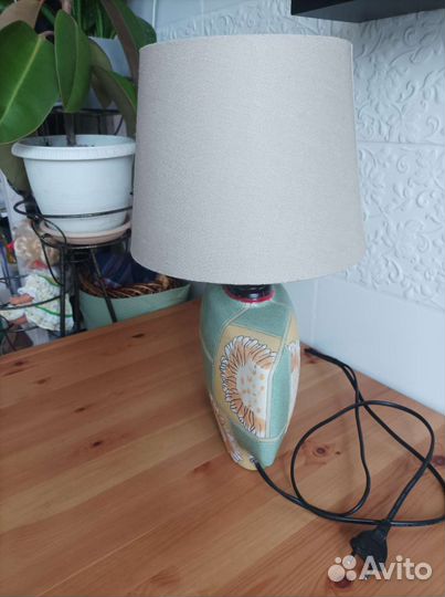 Лампа настольная, ночник керамика+ IKEA