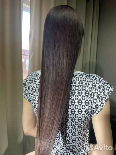 Кератиновое выпрямление/Ботокс волос