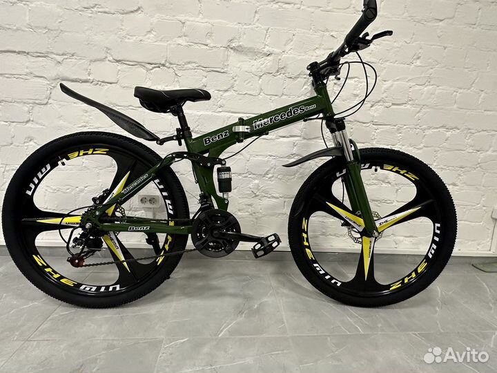 Велосипед Mercedes на литых дисках