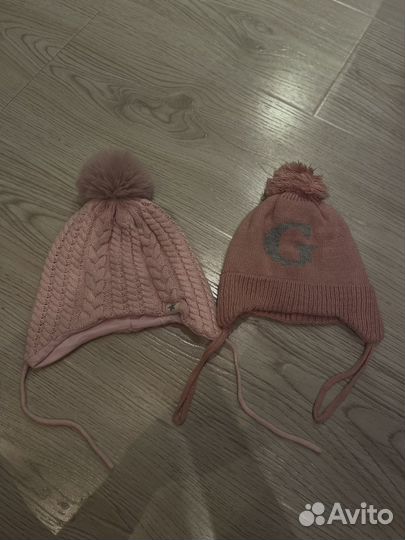 Детские шапки для девочки пакетом