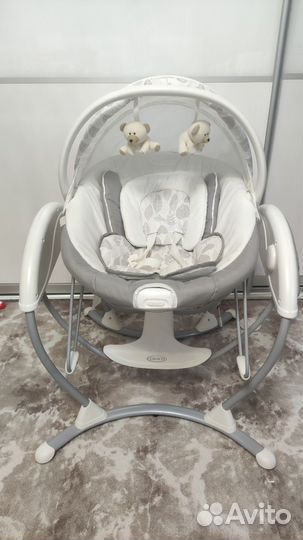 Детские электронные качели для новорожденных
