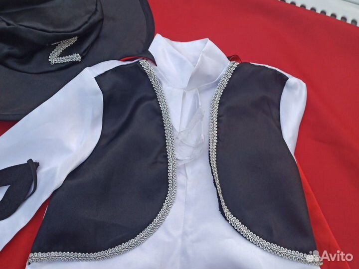 Карнавальный костюм Zorro Зорро. Рост 104-122