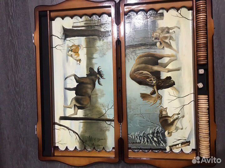 Нарды ручной работы