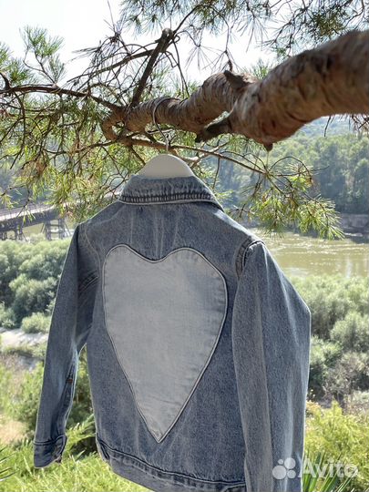Джинсовая куртка zara для девочки