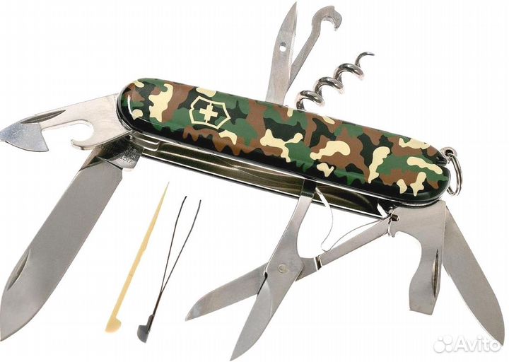 Victorinox Climber, функций: 14, 91мм, камуфляж