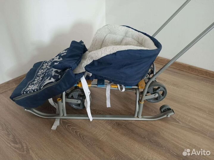 Коляска санки