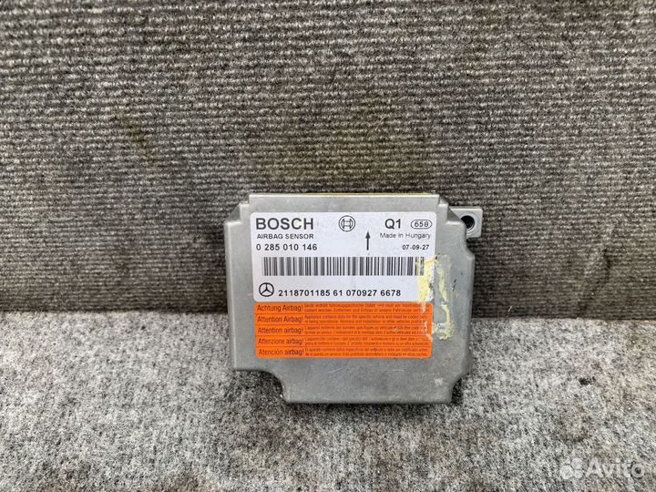 Блок управления подушками безопасности W211 211