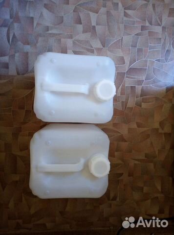2 канистры по 10л, для питьевой воды