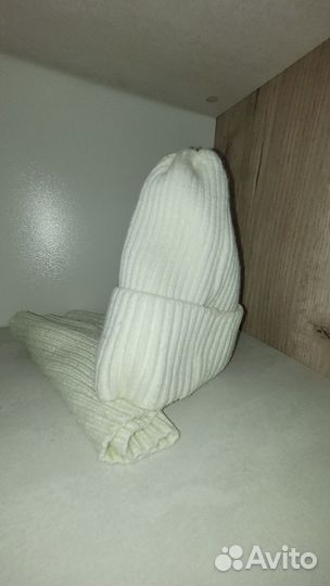 Комплект шапка и снуд