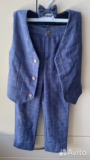 Брючный костюм тройка для мальчика