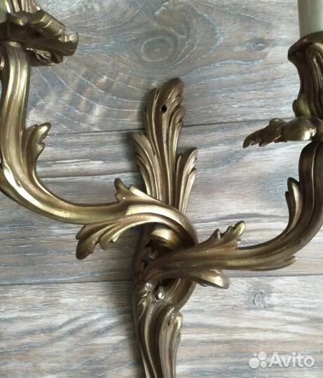 Бра настенное бронза Германия