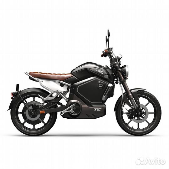 Электромотоцикл White Siberia Super Soco TC 1900w