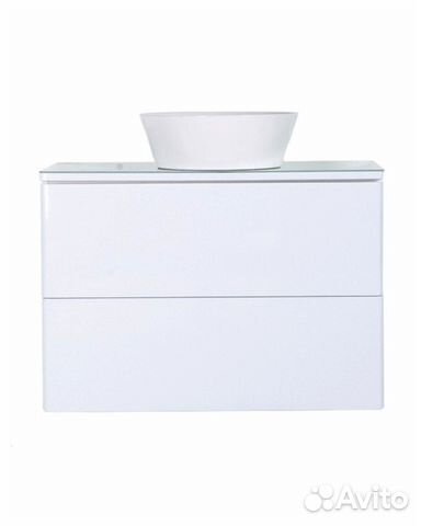 Тумба с раковиной Orange Otto Ot-75tuglass+B08-360