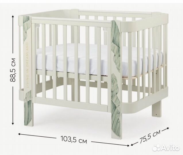 Детская кроватка трансформер