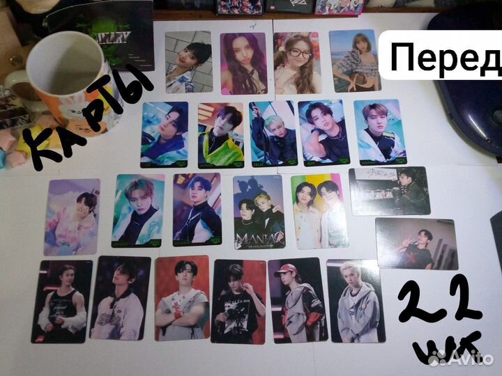 Набор kpop. Stray kids, Black Pink, (G) -idle, BTS