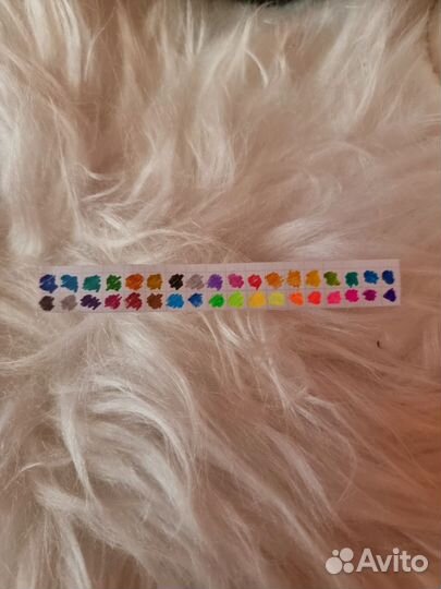 Гелевые цветные ручки 36 цветов с блестками, неон