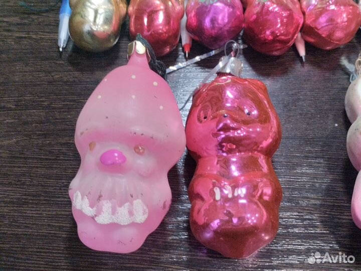 Елочные игрушки СССР