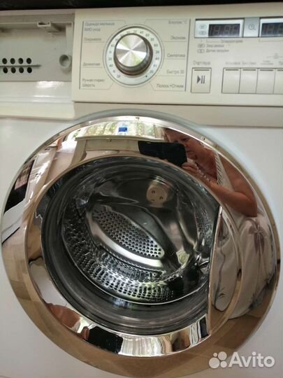 Стиральная машина бу lg 5 кг (на запчасти)