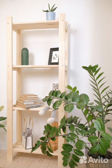 Стеллаж деревянный под заказ
