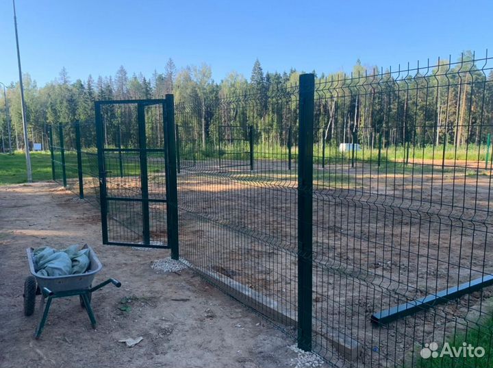 Забор под ключ