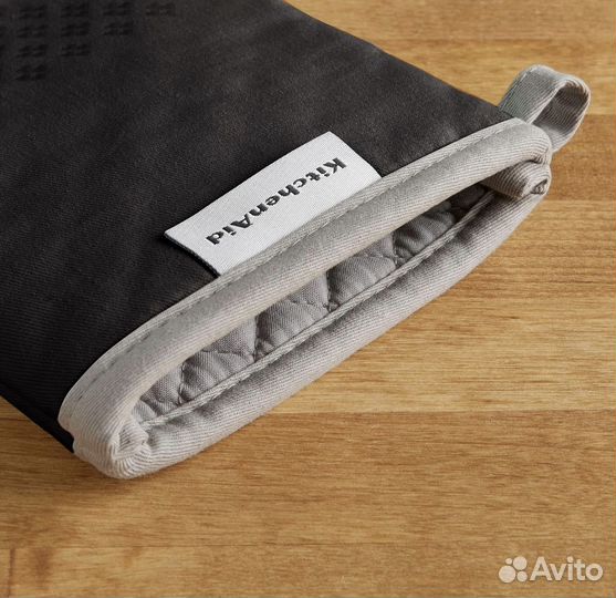 Рукавицы Kitchenaid черные - оригинал