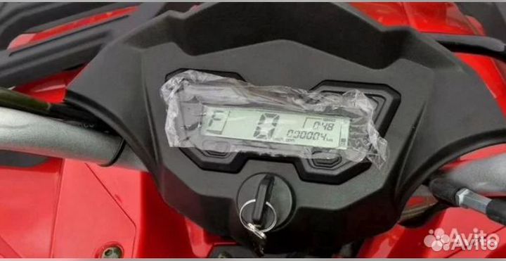 Квадроцикл Motoland MAX 200 красный