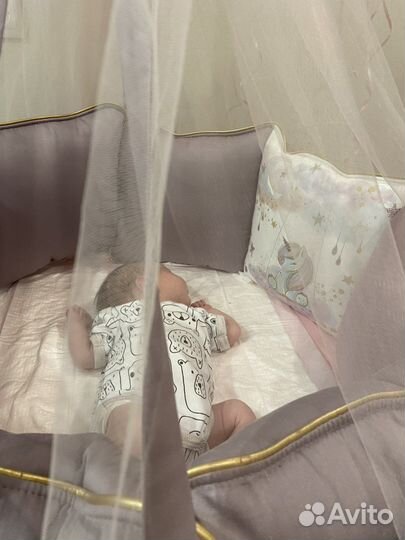 Балдахин мобиль подвес и бордики подушки