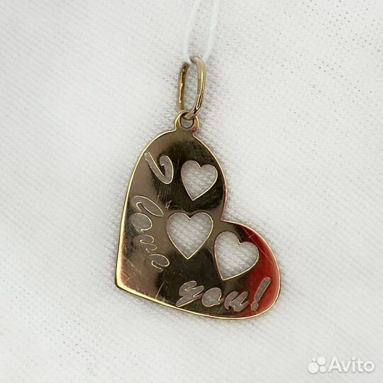 Золотая подвеска