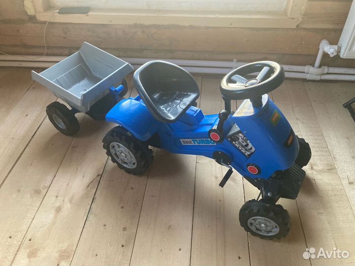 Детская каталка-трактор Полесье Турба 2
