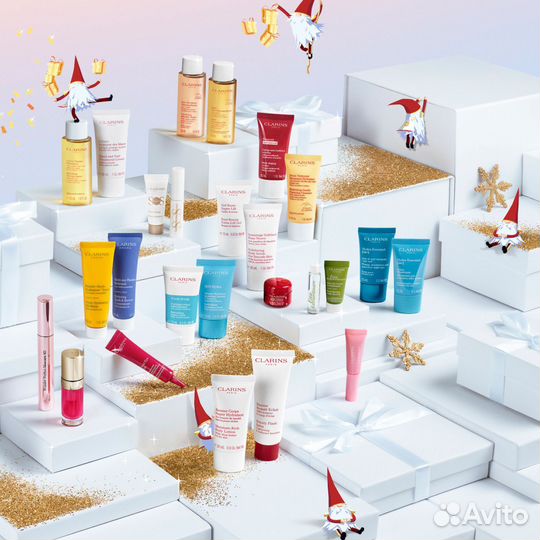 Адвент календарь Clarins 24 предмета