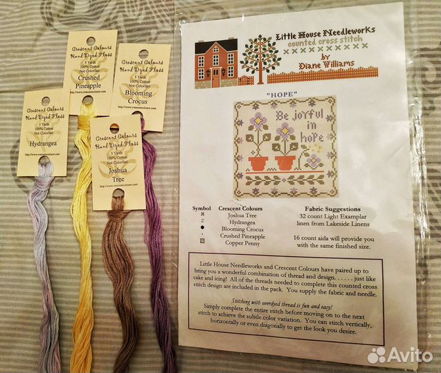 Мулине crescent colors и схемы