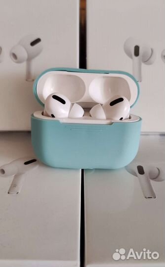 Беспроводные наушники Airpods pro + чехол арт. 010
