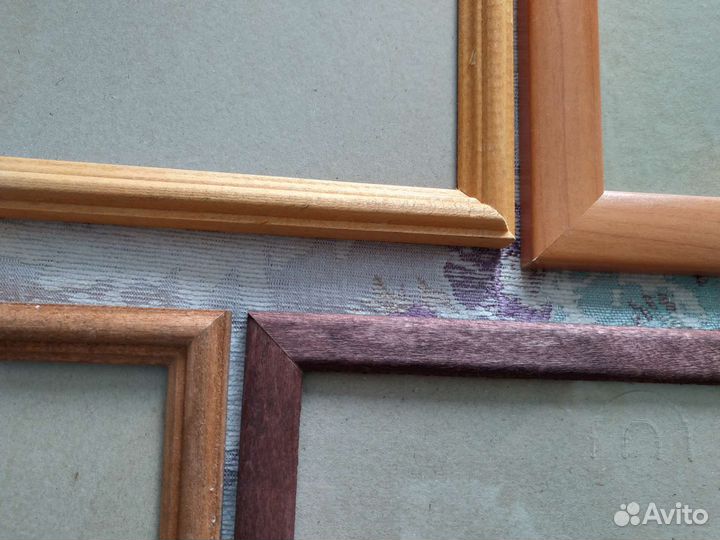 Рамка дерево стекло А4 (21*30) новые