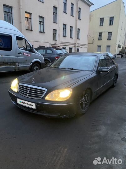 Mercedes-Benz S-класс 3.7 AT, 2003, 300 000 км