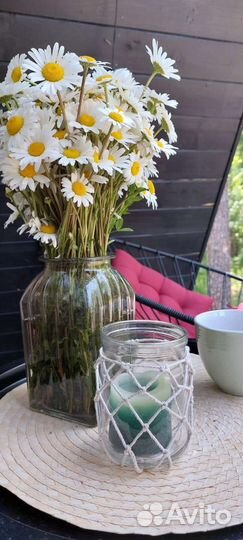 Подсвечник бохо макраме в стиле Икеа