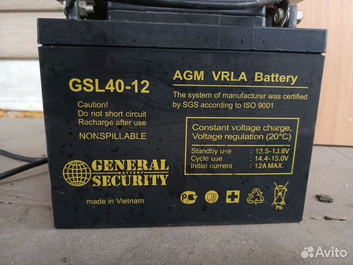 Бесперебойник для котла в комплекте с акб