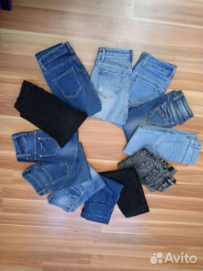 Джинсы на девочку